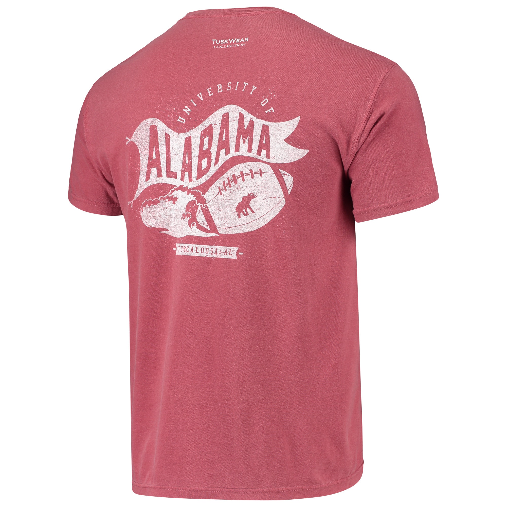 Crimson Alabama Crimson Tide Banner Wave Comfort Colors T-Shirt Hoodie Sweatshirt Full Size Gifts For Ncaa Fans