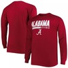 Crimson Alabama Crimson Tide Big & Tall Two-Hit Raglan Long Sleeve T-Shirt