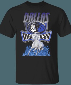 Dallas Mavericks HORSE Retro NBA Fan T-Shirt Sweatshirt Hoodie