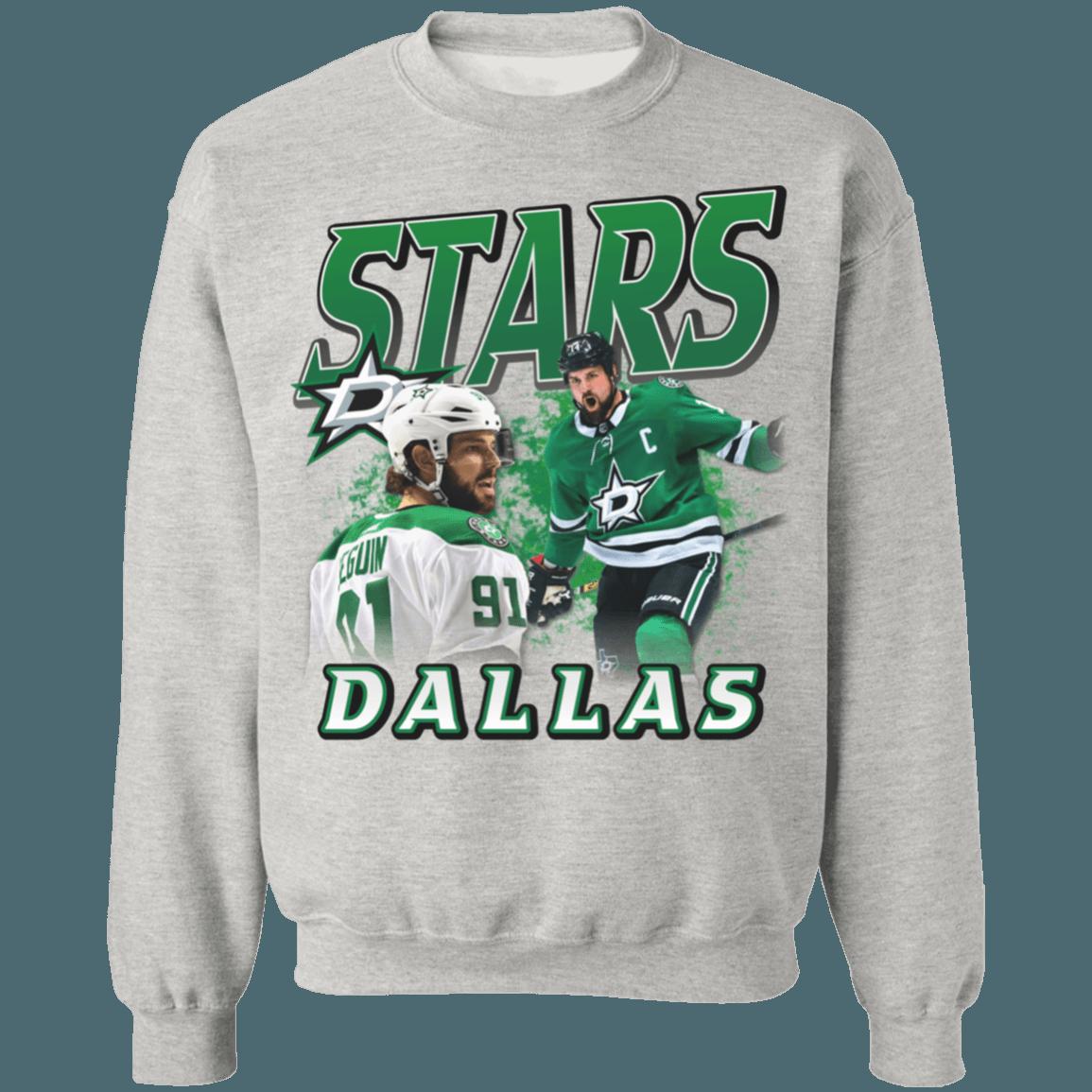 Dallas Stars Player Mash Vintage NHL Sweatshirt Hoodie TShirt For Hockey Lovers - Image 3