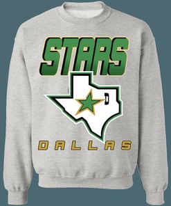Dallas Stars Retro NHL Sweatshirt Hoodie TShirt For Hockey Lovers