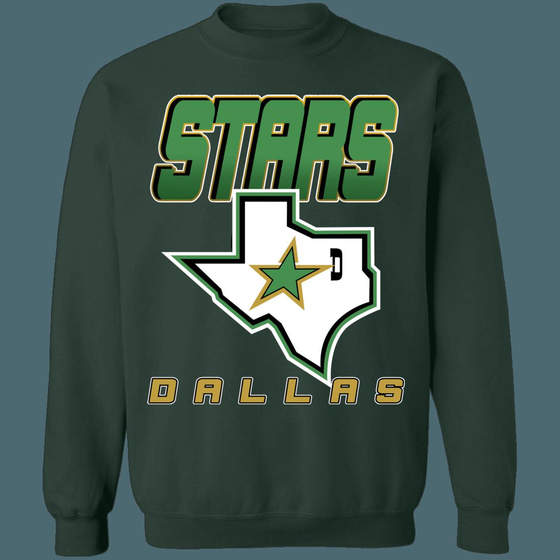 Dallas Stars Retro NHL Sweatshirt Hoodie TShirt For Hockey Lovers - Image 2