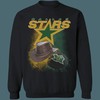 Dallas Stars Vintage NHL Sweatshirt Hoodie TShirt For Hockey Lovers