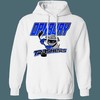 Danbury Trashers Vintage UHL Hockey Hoodie Sweatshirt Sport Shirt