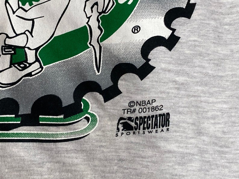 Deadstock W Tags 90s Vintage Boston Celtics Shirt, Hoodie, Unisex Sweatshirt Hoodie Shirt NBA Tee - Image 4