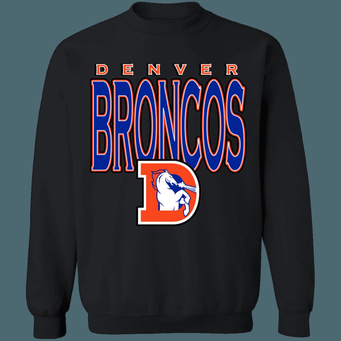 Denver Broncos 1970's Vintage NFL American Football Lover Sweatshirt Hoodie - Image 2