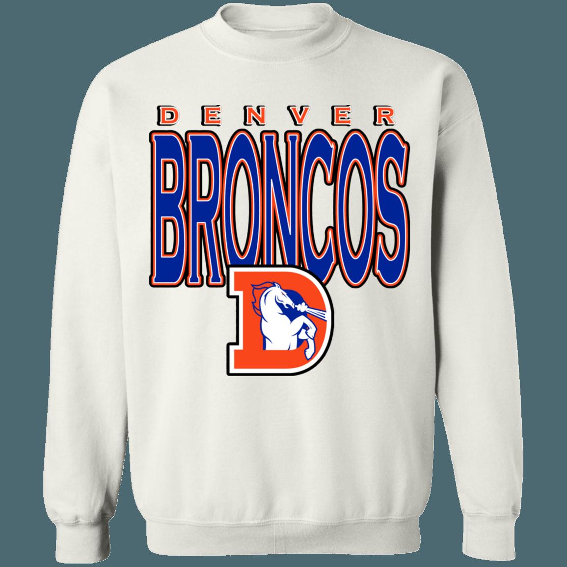 Denver Broncos 1970's Vintage NFL American Football Lover Sweatshirt Hoodie - Image 3