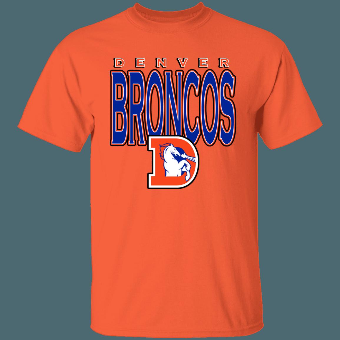 Denver Broncos 1970's Vintage NFL T-Shirt Sweatshirt Hoodie Gifts for Fans