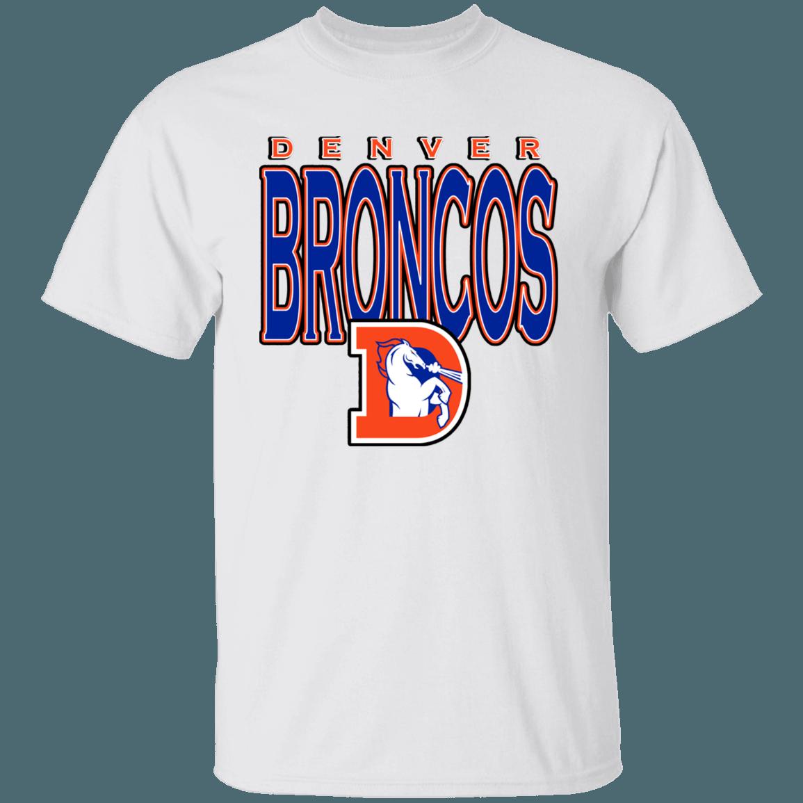 Denver Broncos 1970's Vintage NFL T-Shirt Sweatshirt Hoodie Gifts for Fans - Image 2