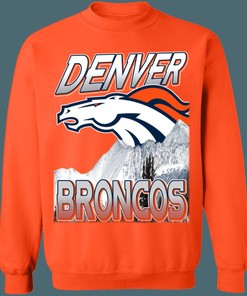 Denver Broncos 90's Retro NFL American Football Lover Sweatshirt Hoodie