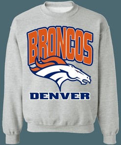 Denver Broncos Retro NFL American Football Lover Sweatshirt Hoodie