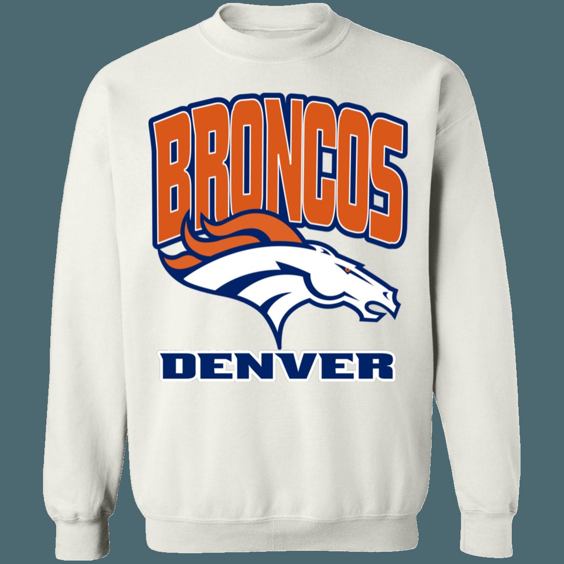 Denver Broncos Retro NFL American Football Lover Sweatshirt Hoodie - Image 4