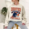 Denver Football Sweatshirt, Vintage Denver Football Shirt for NFL Fans