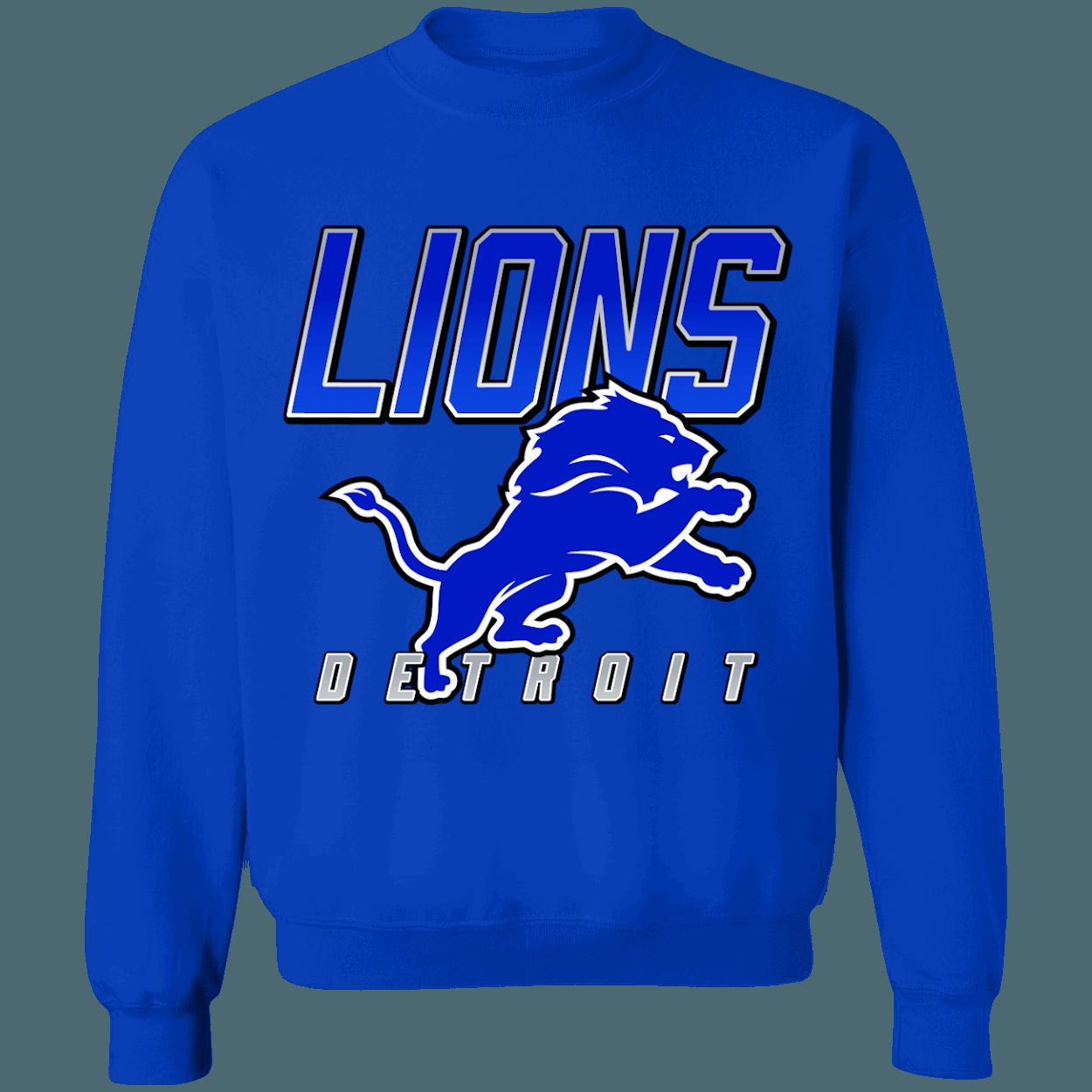 Detroit Lions Retro NFL American Football Lover Sweatshirt Hoodie - Image 2