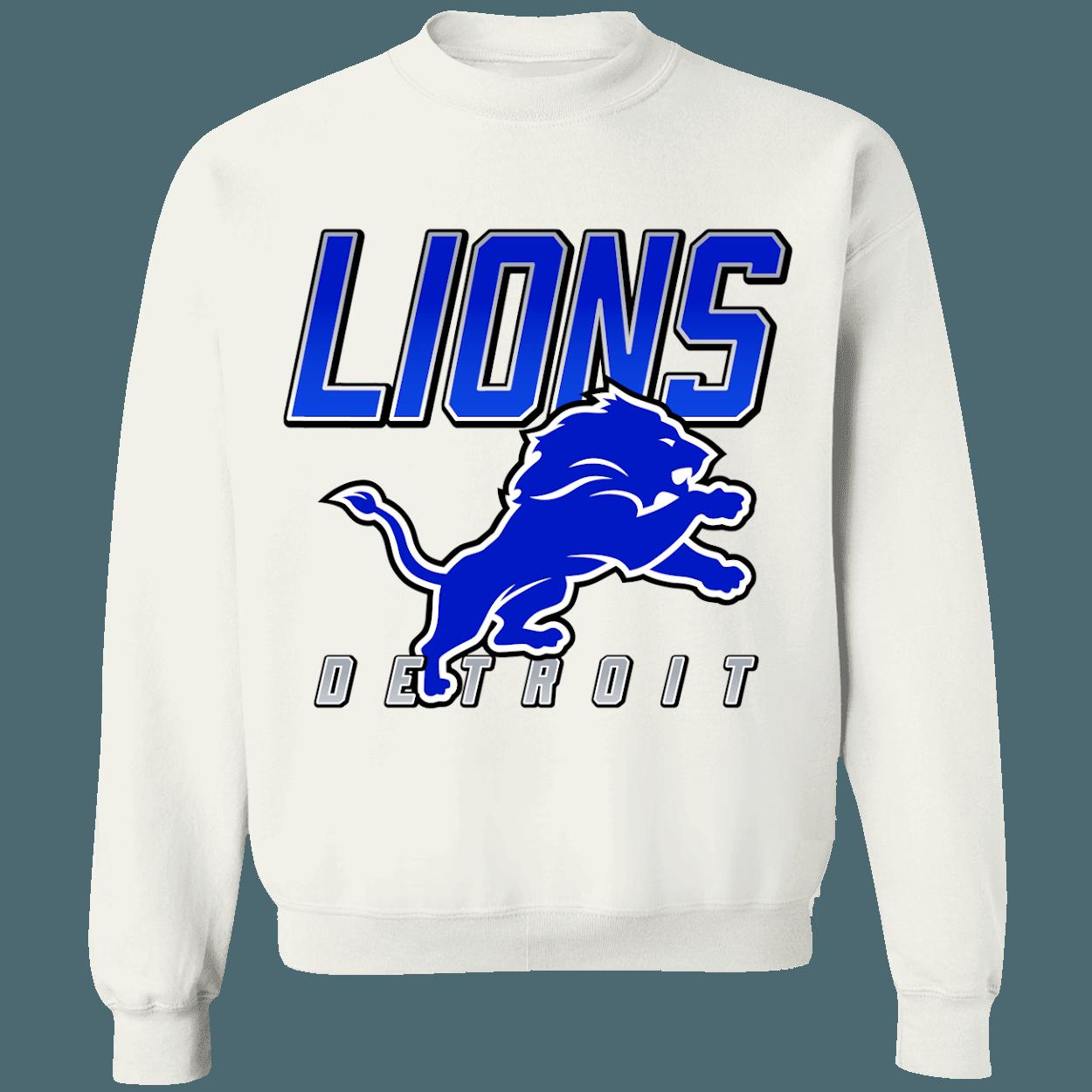 Detroit Lions Retro NFL American Football Lover Sweatshirt Hoodie - Image 3