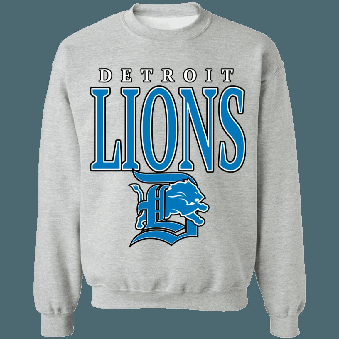 Detroit Lions Vintage 90's NFL American Football Lover Sweatshirt Hoodie