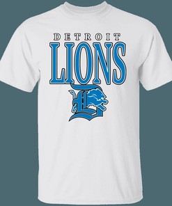 Detroit Lions Vintage 90's NFL T-Shirt Sweatshirt Hoodie Gifts for Fans