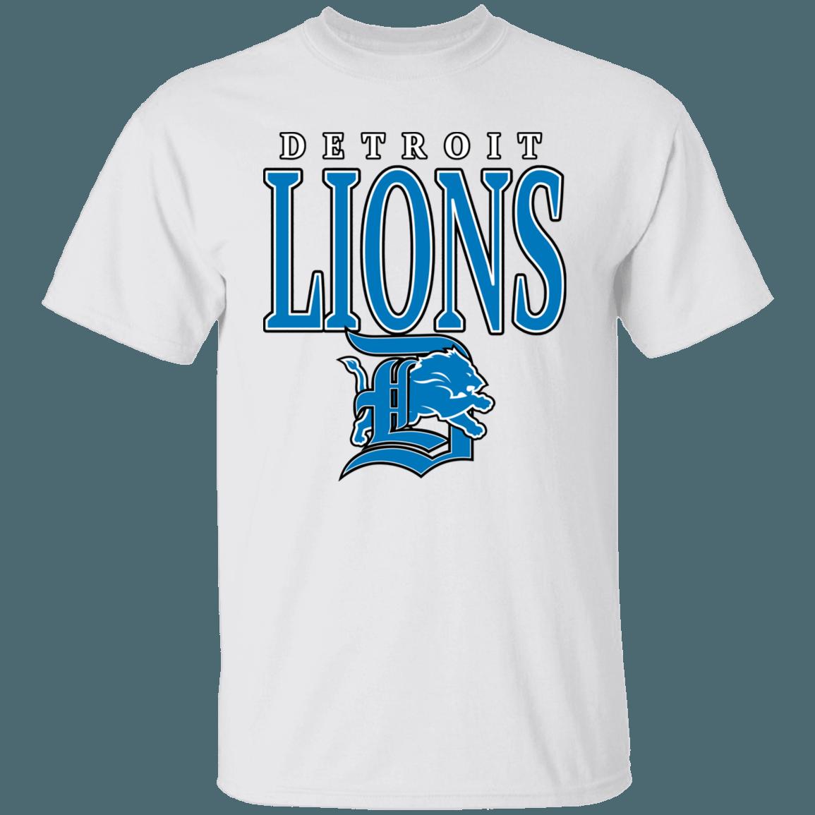 Detroit Lions Vintage 90's NFL T-Shirt Sweatshirt Hoodie Gifts for Fans