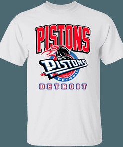 Detroit Pistons HORSE Retro NBA Fan T-Shirt Sweatshirt Hoodie