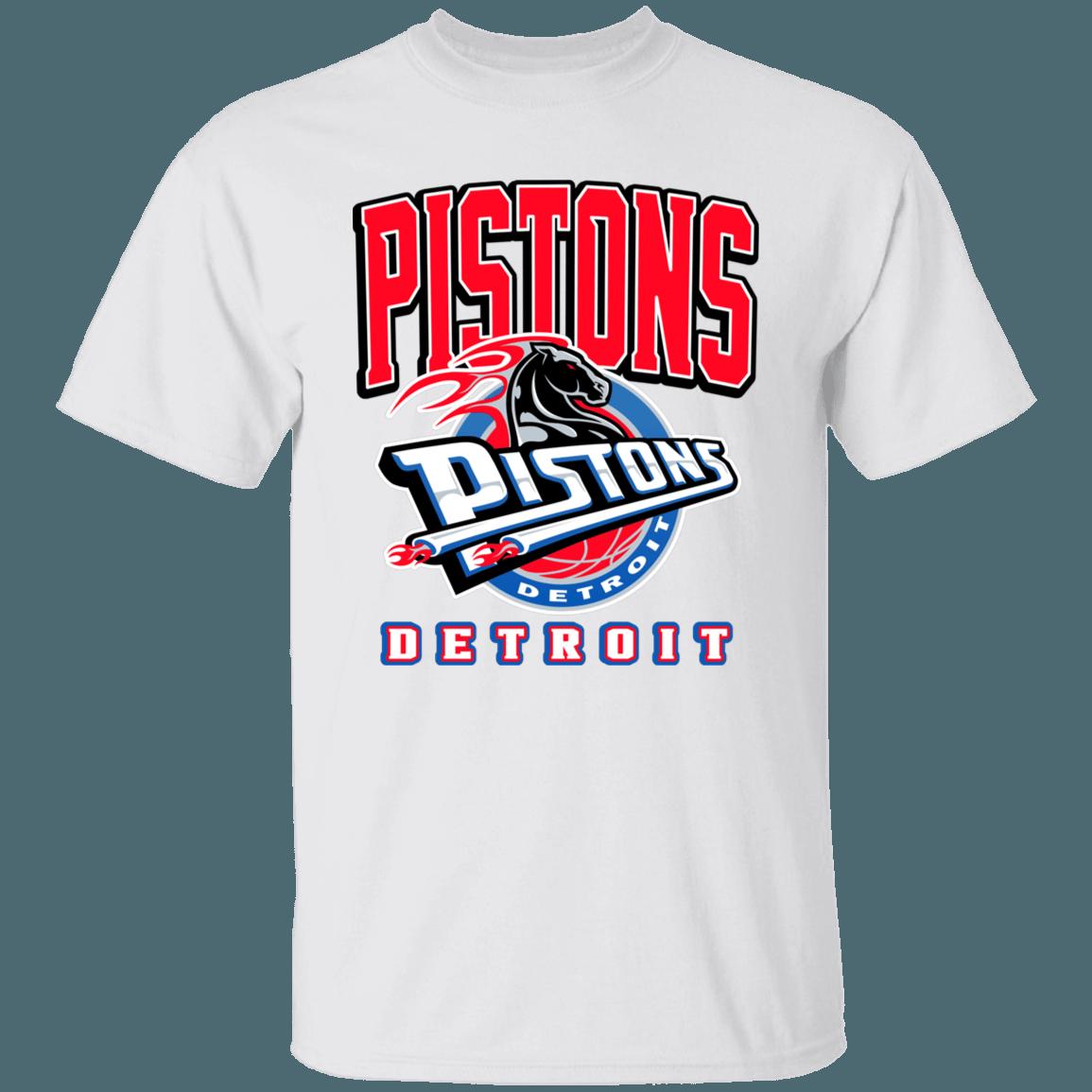 Detroit Pistons HORSE Retro NBA Fan T-Shirt Sweatshirt Hoodie
