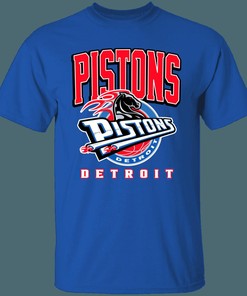 Detroit Pistons HORSE Retro Remix NBA Fan T-Shirt Sweatshirt Hoodie