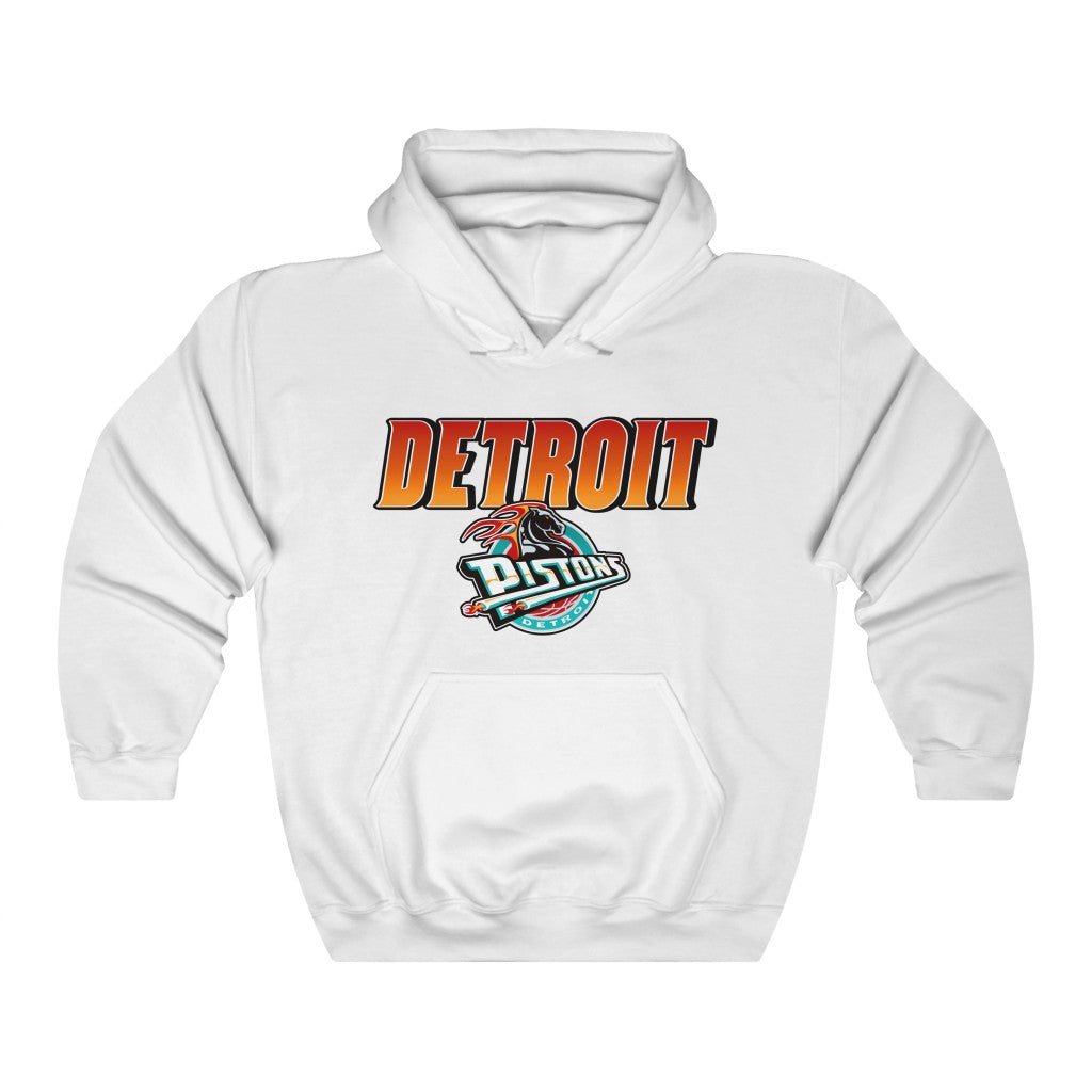 Detroit Pistons Vintage 90's NBA Sweatshirt Hoodie Shirt For NBA Fans - Image 2
