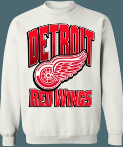 Detroit Red Wings Retro 2000's NHL Sweatshirt Hoodie TShirt For Hockey Lovers