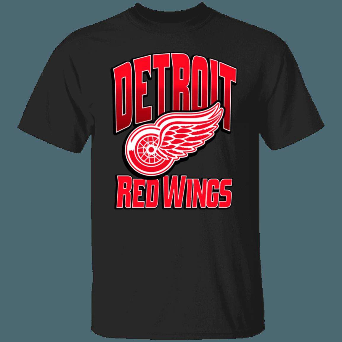 Detroit Red Wings Vintage NHL T-Shirt Sweatshirt Hoodie National Hockey League Shirt - Image 2
