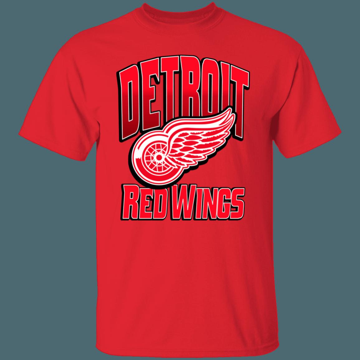 Detroit Red Wings Vintage NHL T-Shirt Sweatshirt Hoodie National Hockey League Shirt - Image 3