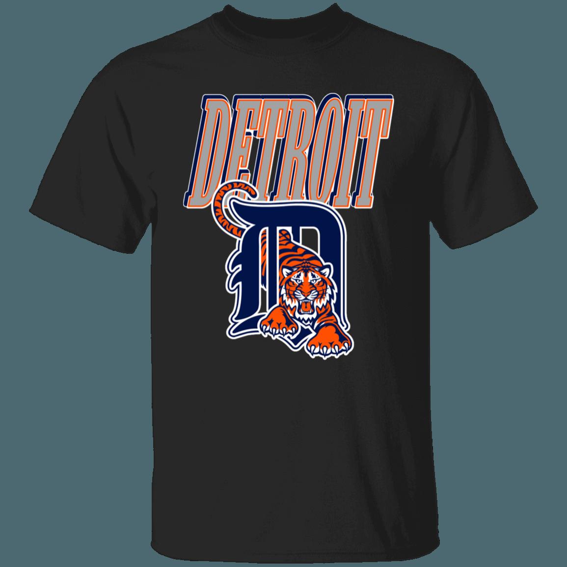 Detroit Tigers Vintage MLB T-Shirt Sweatshirt Hoodie Gifts for Baseball Fans - Image 2