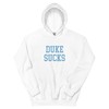 Duke Sucks North Carolina Rivalry Hoodie Sweatshirt Shirt