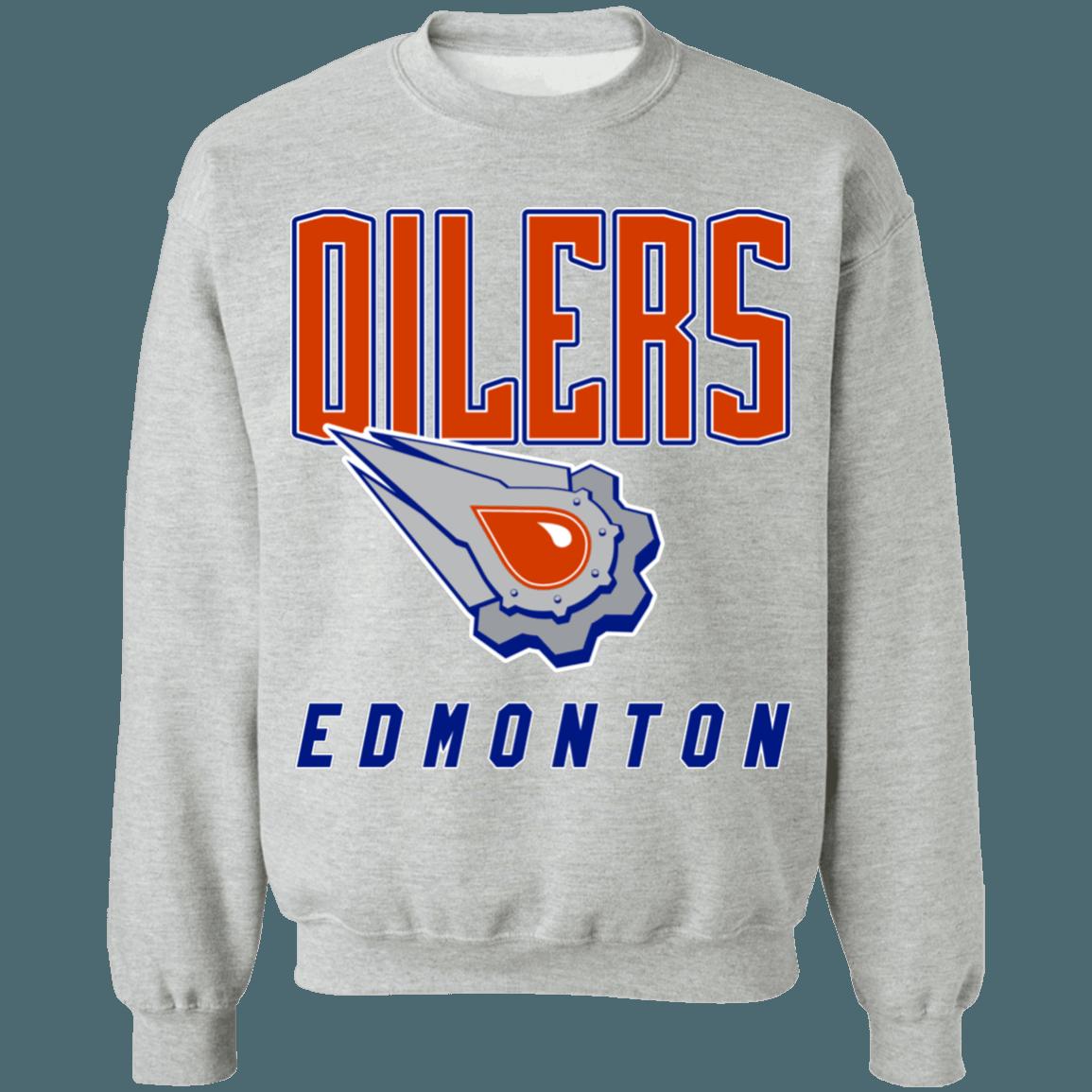 Edmonton Oilers OIL Stone Vintage NHL Sweatshirt Hoodie TShirt For Hockey Lovers