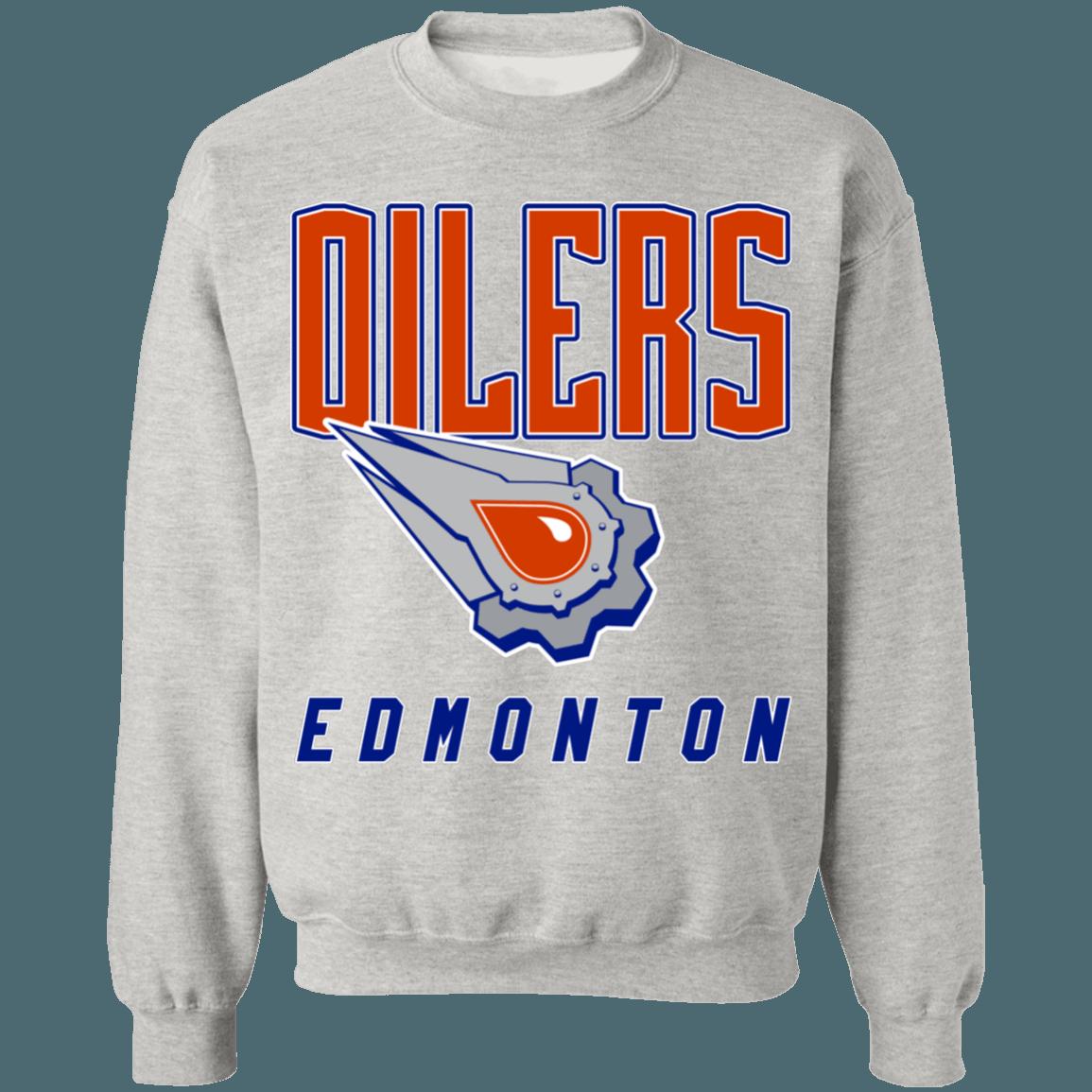 Edmonton Oilers OIL Stone Vintage NHL Sweatshirt Hoodie TShirt For Hockey Lovers - Image 3