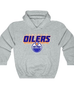 Edmonton Oilers Vintage NHL Hoodie Sweatshirt Sport Shirt