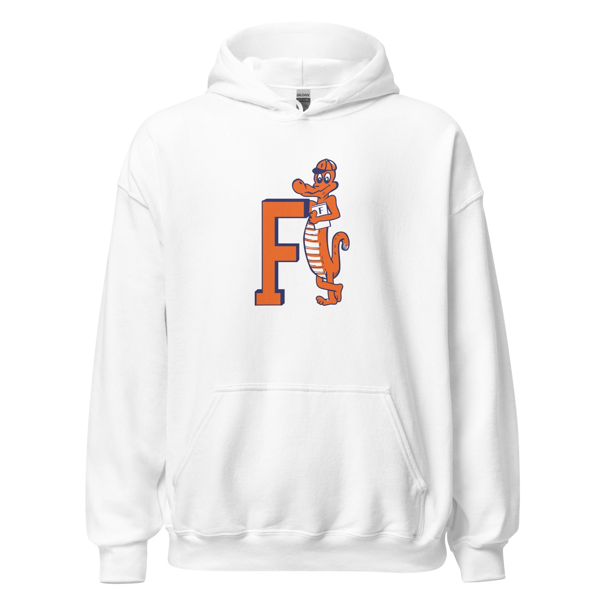 Florida Gators Hoodie Sweatshirt Sport Shirt Vintage - 1960's Book Smart Gator Art