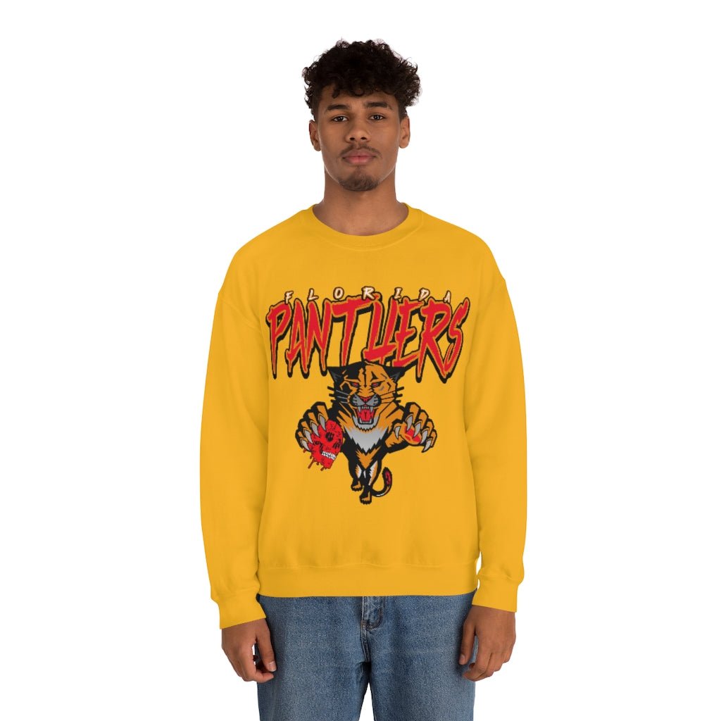 Florida Panthers HALLOWEEN Retro NHL Sweatshirt Hoodie TShirt For Hockey Lovers - Image 3