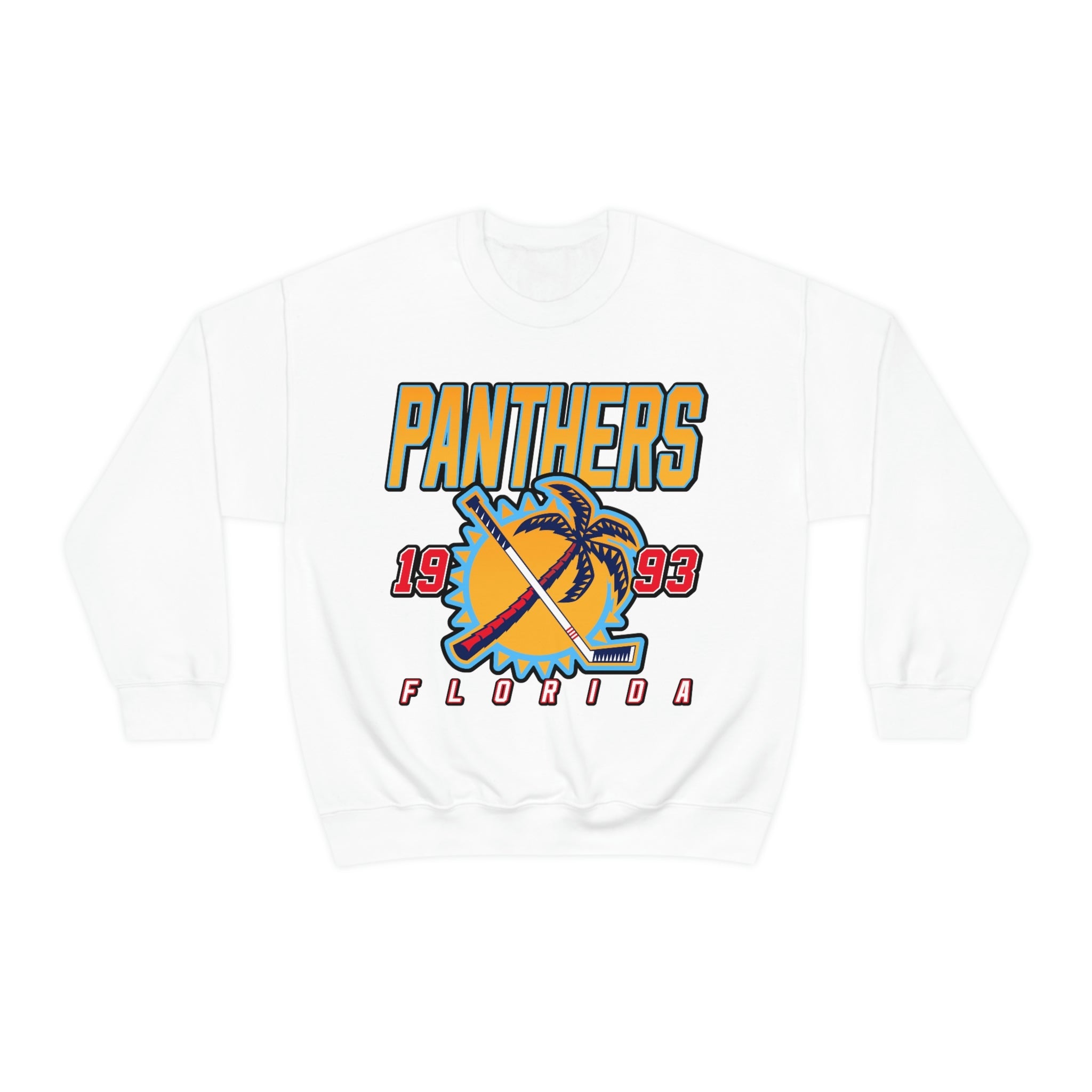 Florida Panthers Palm Tree Retro NHL Sweatshirt Hoodie TShirt For Hockey Lovers - Image 3