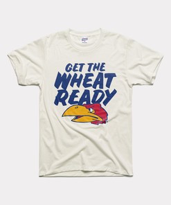 Get The Wheat Ready Kansas Jayhawks Tee Gifts For Fans, Kansas Basketball Shirts