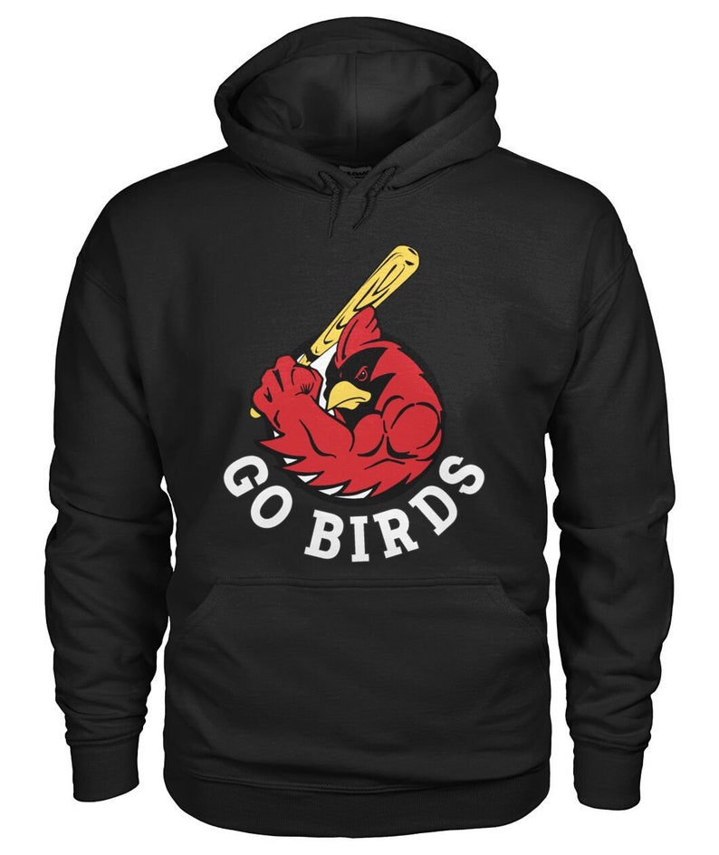 Go Birds Go Cardinals Baseball Sweatshirt Hoodie, Cardinal Lover, St. Louis Team Gifts - Image 3