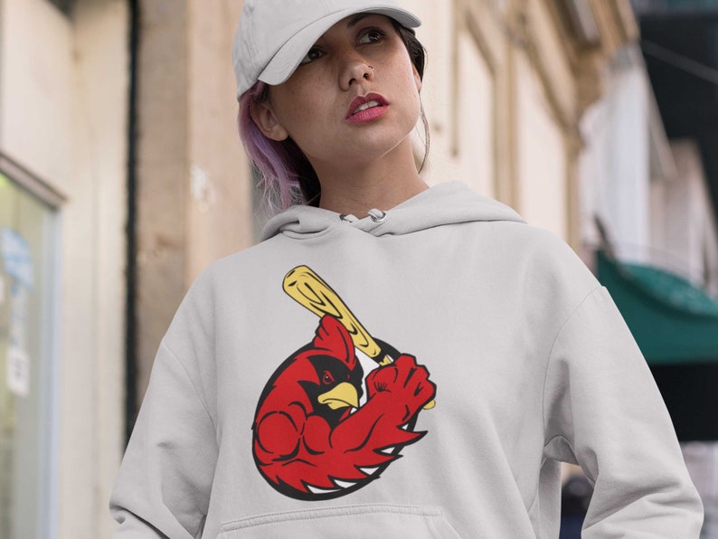 Go Cardinals Baseball Cardinal Pride Yard Bird At The Plate Great Christmas Gift For Any Cardinal Lover