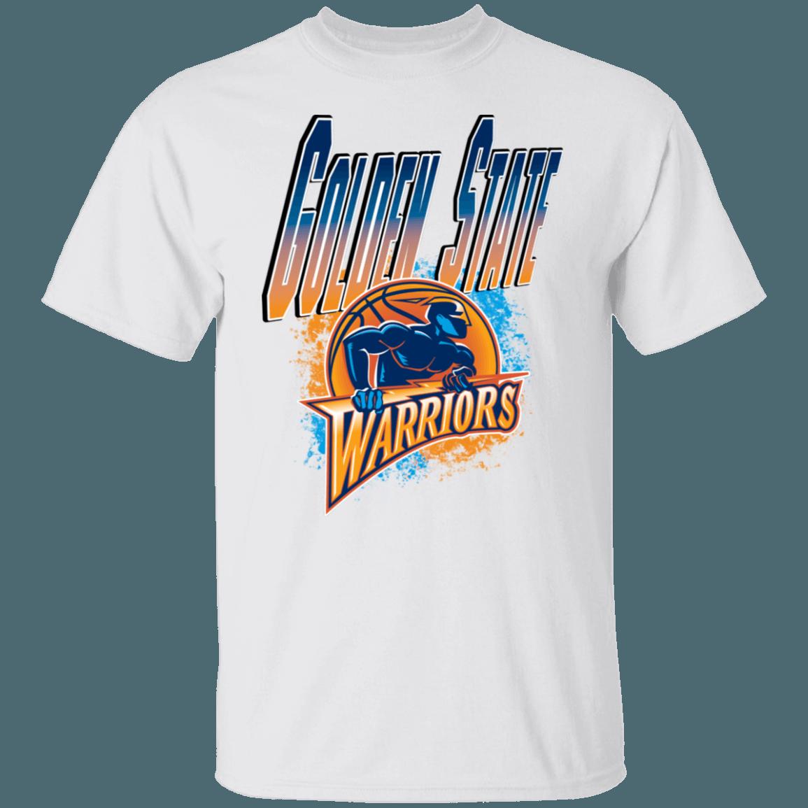 Golden State Warriors 2000's Retro NBA Fan T-Shirt Sweatshirt - Image 2