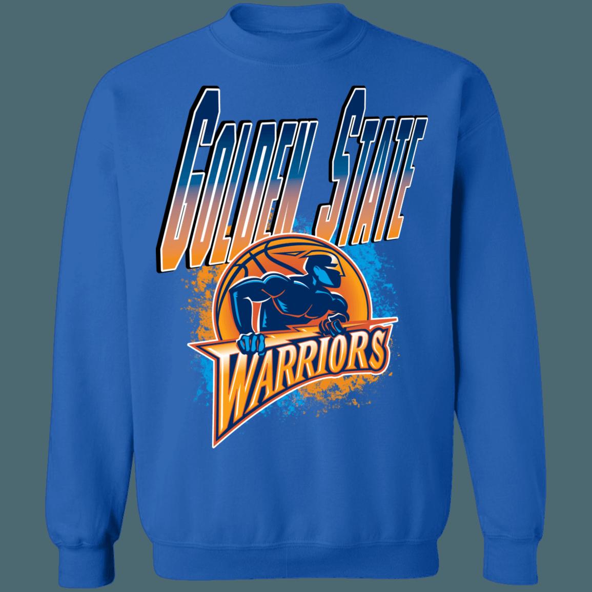 Golden State Warriors 2000's Vintage NBA Vintage Sweatshirt Hoodie Shirt For NBA Fans - Image 2