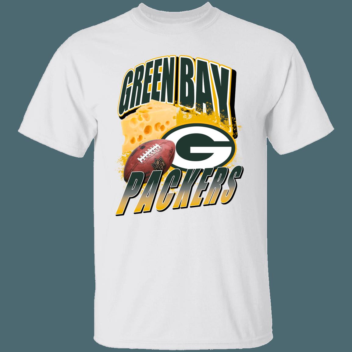 Green Bay Packers CHEESEHEADS Retro NFL T-Shirt Sweatshirt Hoodie Gifts for Fans - Image 2
