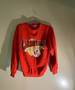 Hanes Louisville Cardinals Vintage Pullover Sweatshirt Uofl Sweatshirt,  Louisville Sweatshirt