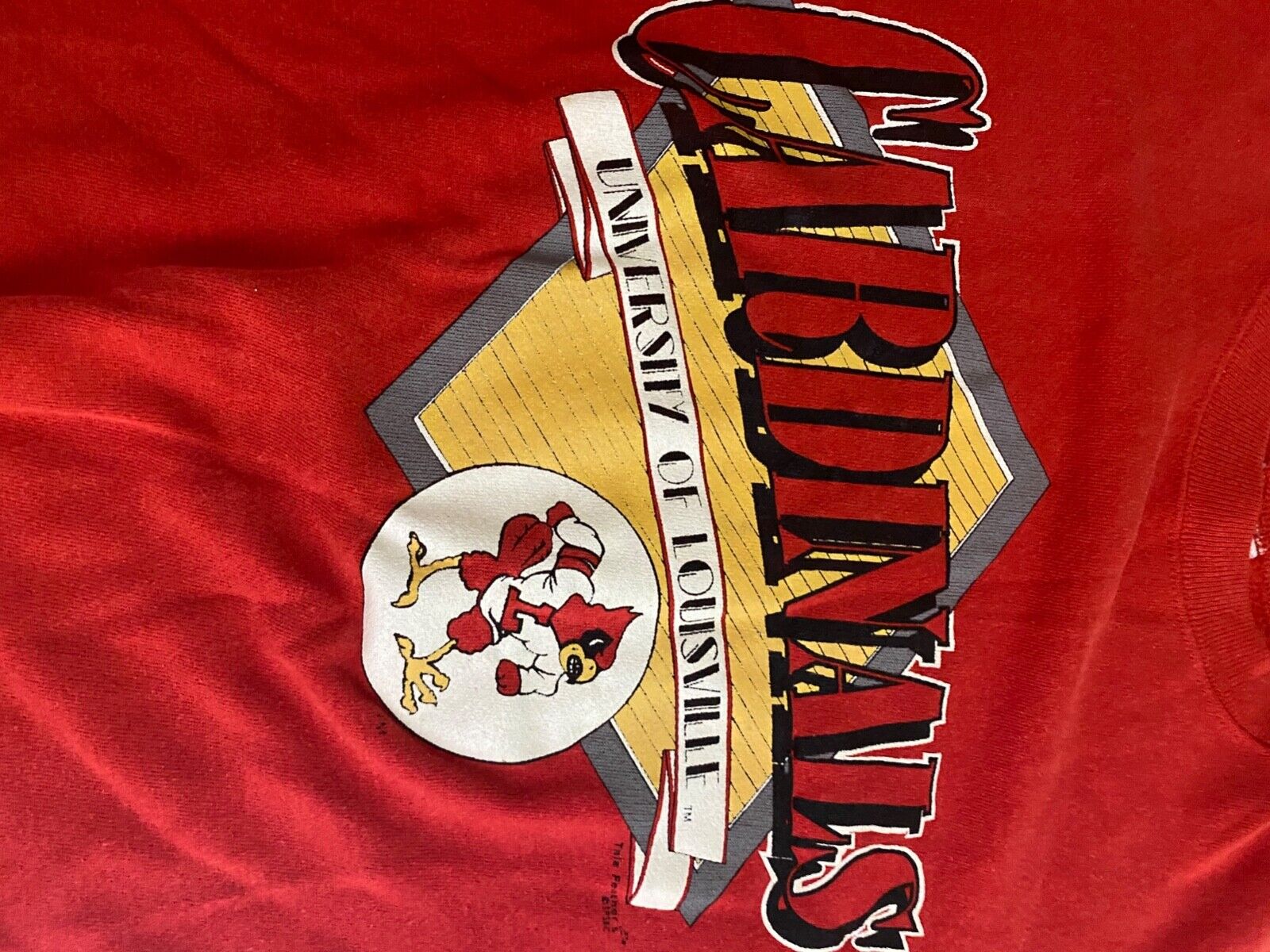 Hanes Louisville Cardinals Vintage Pullover Sweatshirt Uofl Sweatshirt, Louisville Sweatshirt - Image 2