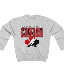 Hockey Canada Vintage Hockey Crewneck Unisex Sweatshirt Hoodie Shirt