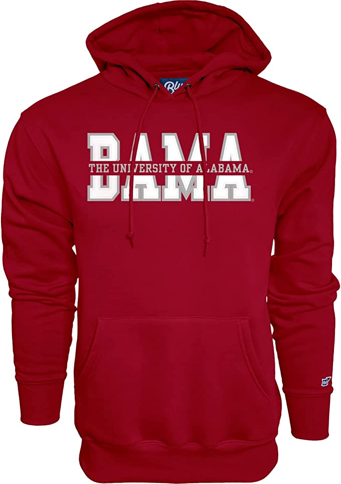 Hoodie Top Level Twill Applique Alabama Sweatshirt Gifts For Alabama Fans