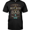 Hot Rod Shirt, Being An Awesome Dad , Mens Short-Sleeve Unisex T-Shirt Gift For Dad