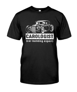 Hot Rod Shirt, Car-Ologist , Hot Rod Lover Gift, Mens Short-Sleeve Unisex T-Shirt Gift For Dad