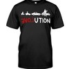 Hot Rod Shirt, Evolution , Vintage Nostalgic, Hot Rod Builder Gift